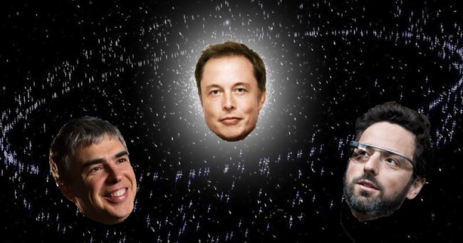 Google решила покорять космос вместе со SpaceX. Фото.