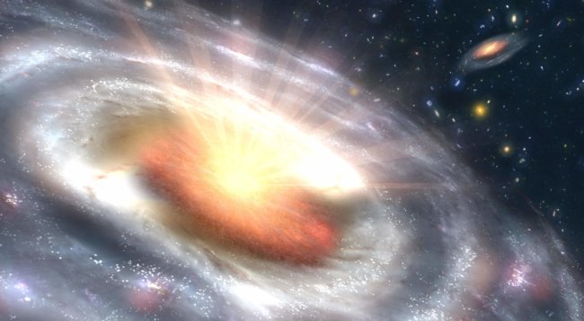 Может ли Млечный Путь стать квазаром? Фото.