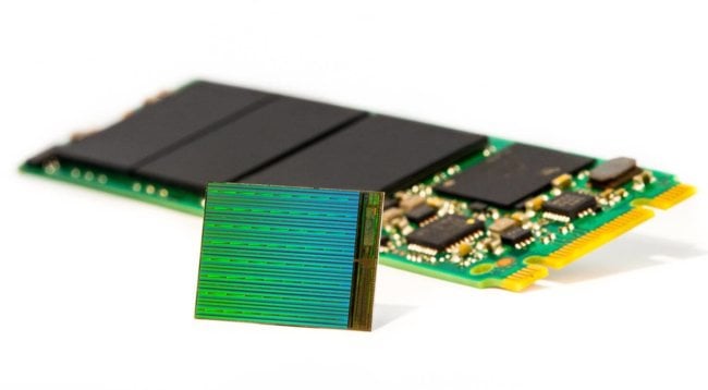 Intel и Micron обещают выпустить SSD объёмом больше 10 терабайт. Фото.