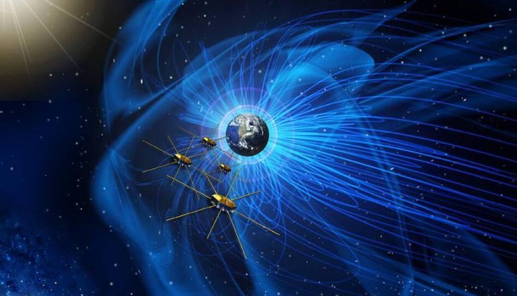 NASA запустила на орбиту спутники для исследования магнитосферы Земли. NASA запустила на орбиту спутники для исследования магнитосферы Земли. Фото.