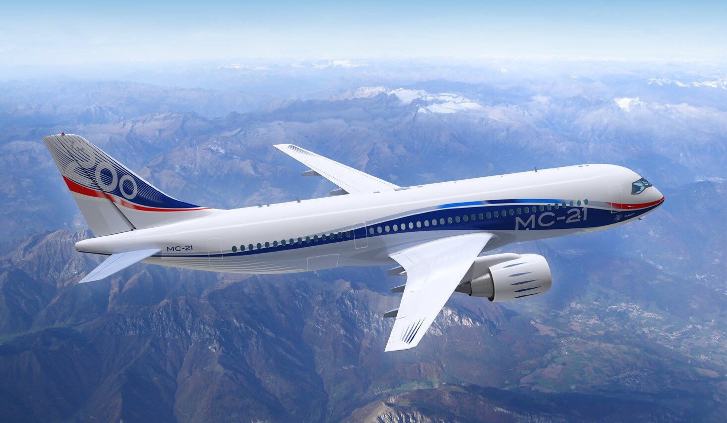Опубликованы первые фотографии интерьера самолёта МС-21