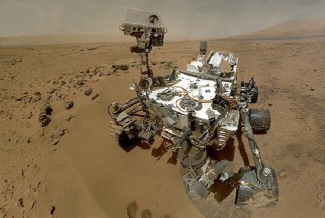 «Кьюриосити» подтвердил наличие метана в атмосфере Марса. Фото.