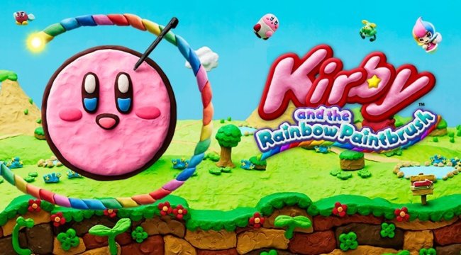 Обзор игры Kirby and the Rainbow Paintbrush: спасти пластилиновый мир. Фото.