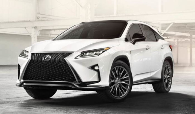 Toyota представила обновлённые кроссоверы линейки Lexus RX. Фото.