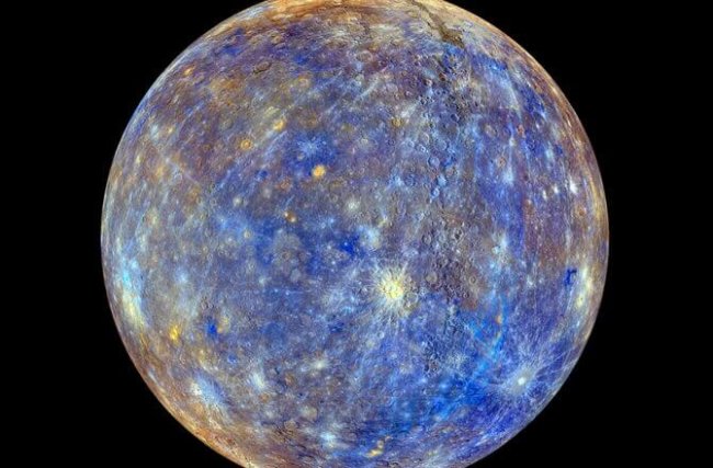 В юности Земля могла поглотить похожую на Меркурий планету. Фото.