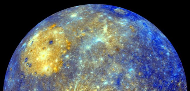 MESSENGER: магнитному полю Меркурия почти четыре миллиарда лет. Фото.