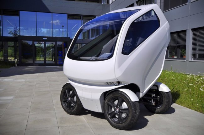 Автомобиль EO2: будущее городского автомобиля. Фото.
