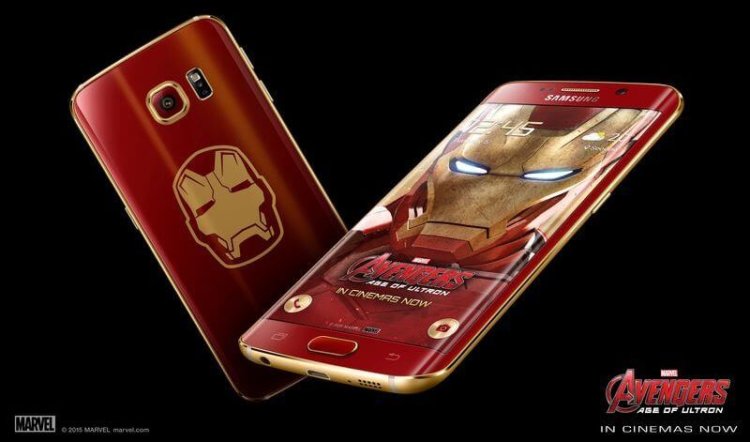 Анбоксинг смартфона Samsung Galaxy S6 Edge в стиле Iron Man