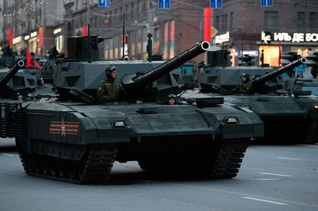 Т-14 «Армата» станет лучшим танком в мире. Фото.