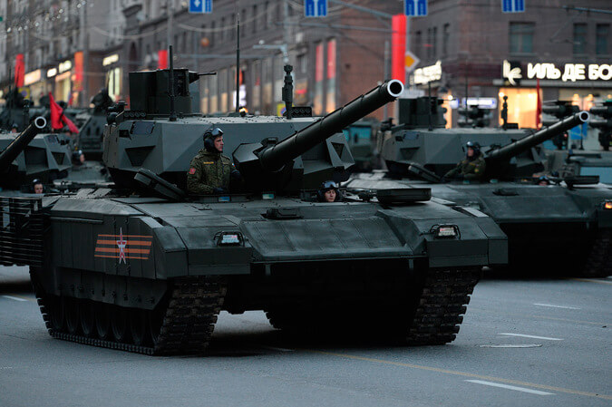 Т-14 «Армата» станет лучшим танком в мире. Фото.