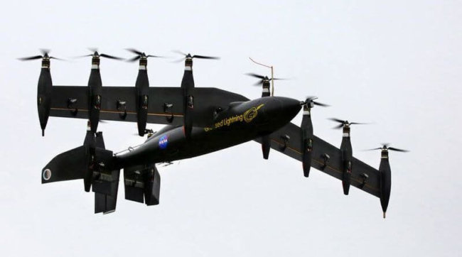 #видео | NASA успешно завершило испытания гибридного дрона. Фото.