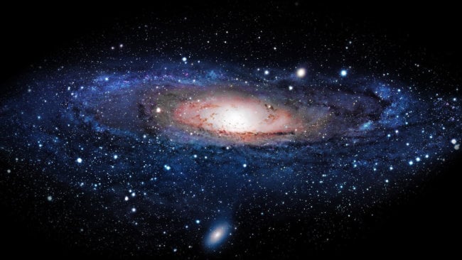Хаббл обнаружил гигантское гало вокруг галактики Андромеды. Фото.
