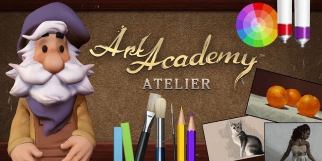 Обзор игры Art Academy: Atelier — художник в каждом из нас. Фото.