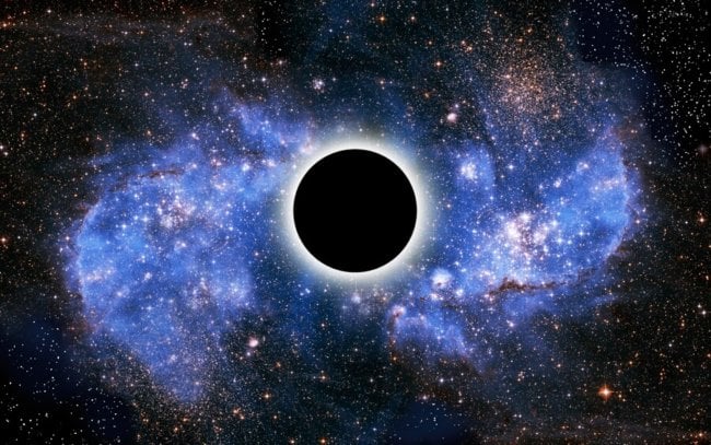 Новая теория может ответить на вопрос: что происходит внутри черной дыры? Фото.