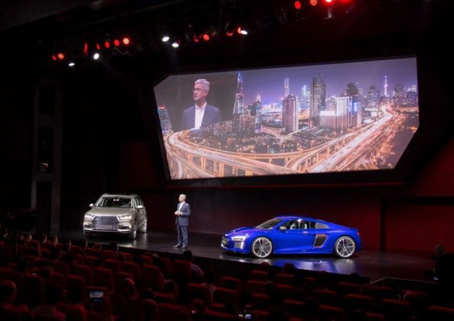Самоуправляемый электрокар Audi разгоняется до сотни за 3,9 секунды. Фото.