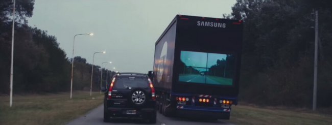 #видео | Гениально простая идея Samsung может спасти тысячи жизней на дорогах. Фото.