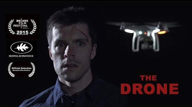 #видео дня | Трейлер несуществующего фильма ужасов про дрона-убийцу. Фото.