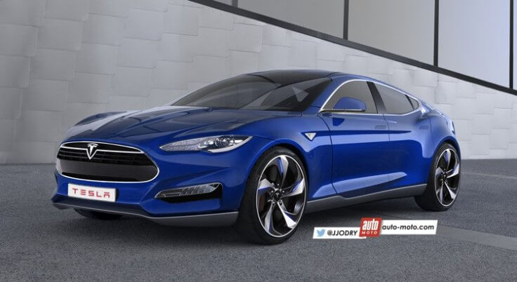 Электромобили Model 3 станут драйвером продаж Tesla. Фото.