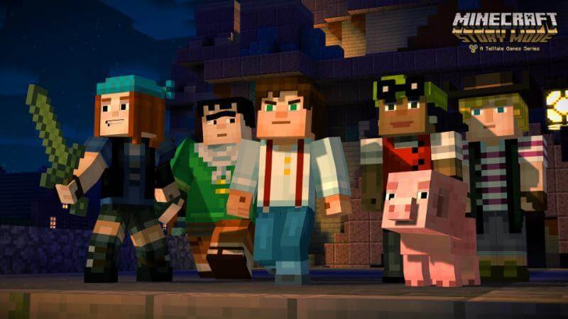 Официальный трейлер сюжетного режима игры Minecraft