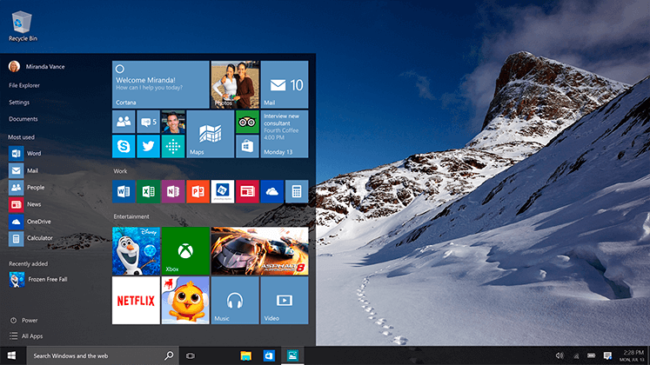 Состоялся релиз Windows 10. Фото.