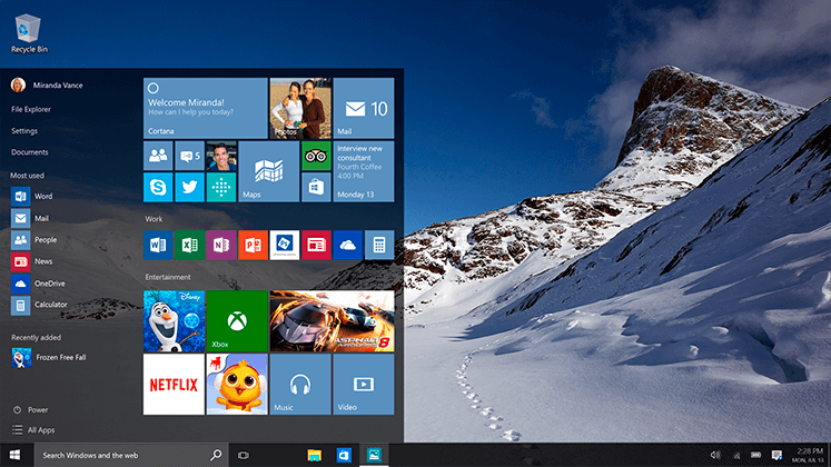 Состоялся релиз Windows 10. Фото.