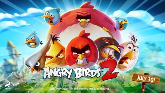 Вы можете скачать игру Angry Birds 2 бесплатно прямо сейчас! Фото.