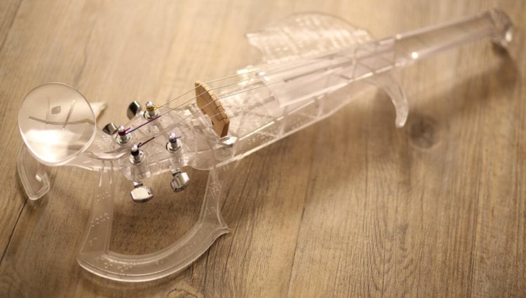 Pauline – первая в мире электрическая скрипка, напечатанная на 3D-принтере