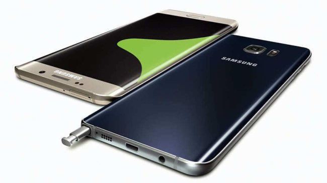 Samsung представила фаблеты Galaxy Note 5 и Galaxy S6 Edge Plus. Фото.