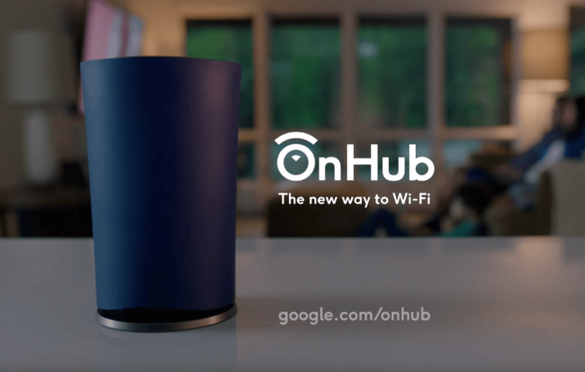 Компания Google выпустила собственный роутер OnHub. Фото.