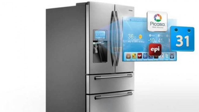 Хакеры взломали смарт-холодильник Samsung. Фото.