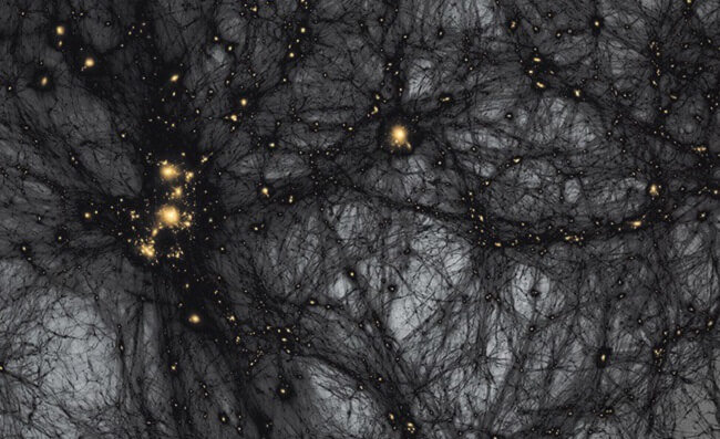 Новая теория темной материи может объяснить пропавшую массу космоса. Фото.