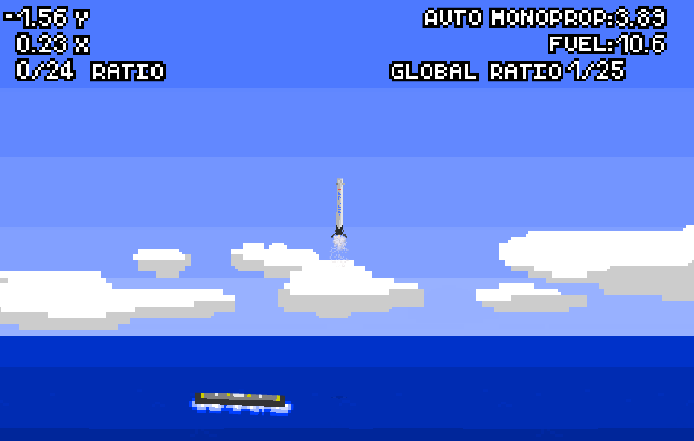 Попробуйте своими руками посадить ракету Falcon 9 на плавучую платформу