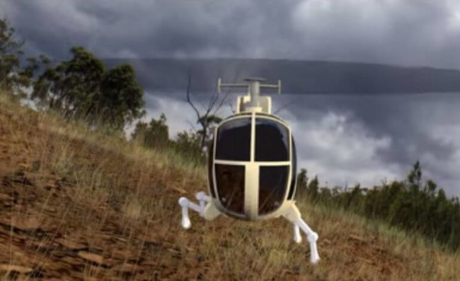 DARPA показала инновационную взлетно-посадочную систему для вертолетов. Фото.