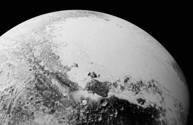 #галерея | Новые фотографии Плутона от «Новых горизонтов». Фото.
