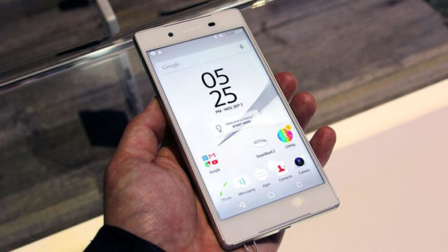 Sony представила новый флагманский смартфон Xperia Z5. Фото.