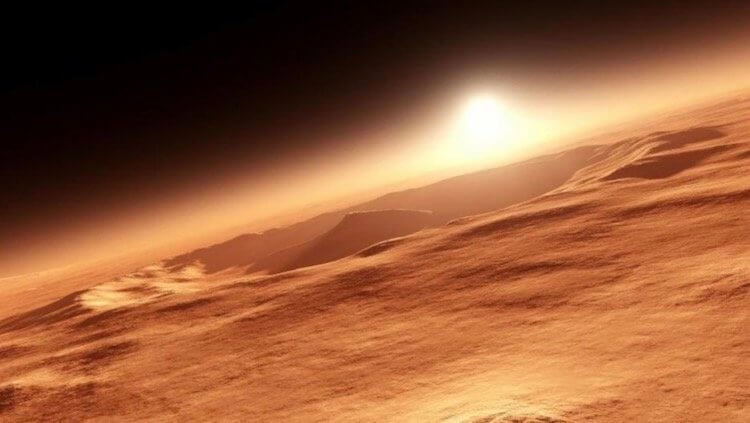 Что такое внутренняя Солнечная система. Восход на Марсе прекрасен. Фото.