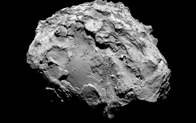 Rosetta обнаружила на комете чистый кислород. Фото.