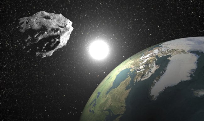 Мимо Земли пролетит необычайно быстрый астероид. Фото.
