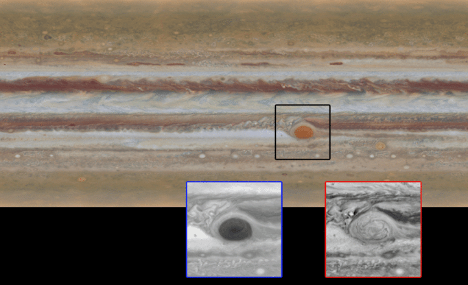 Новые снимки с Hubble демонстрируют Юпитер во всей его красе