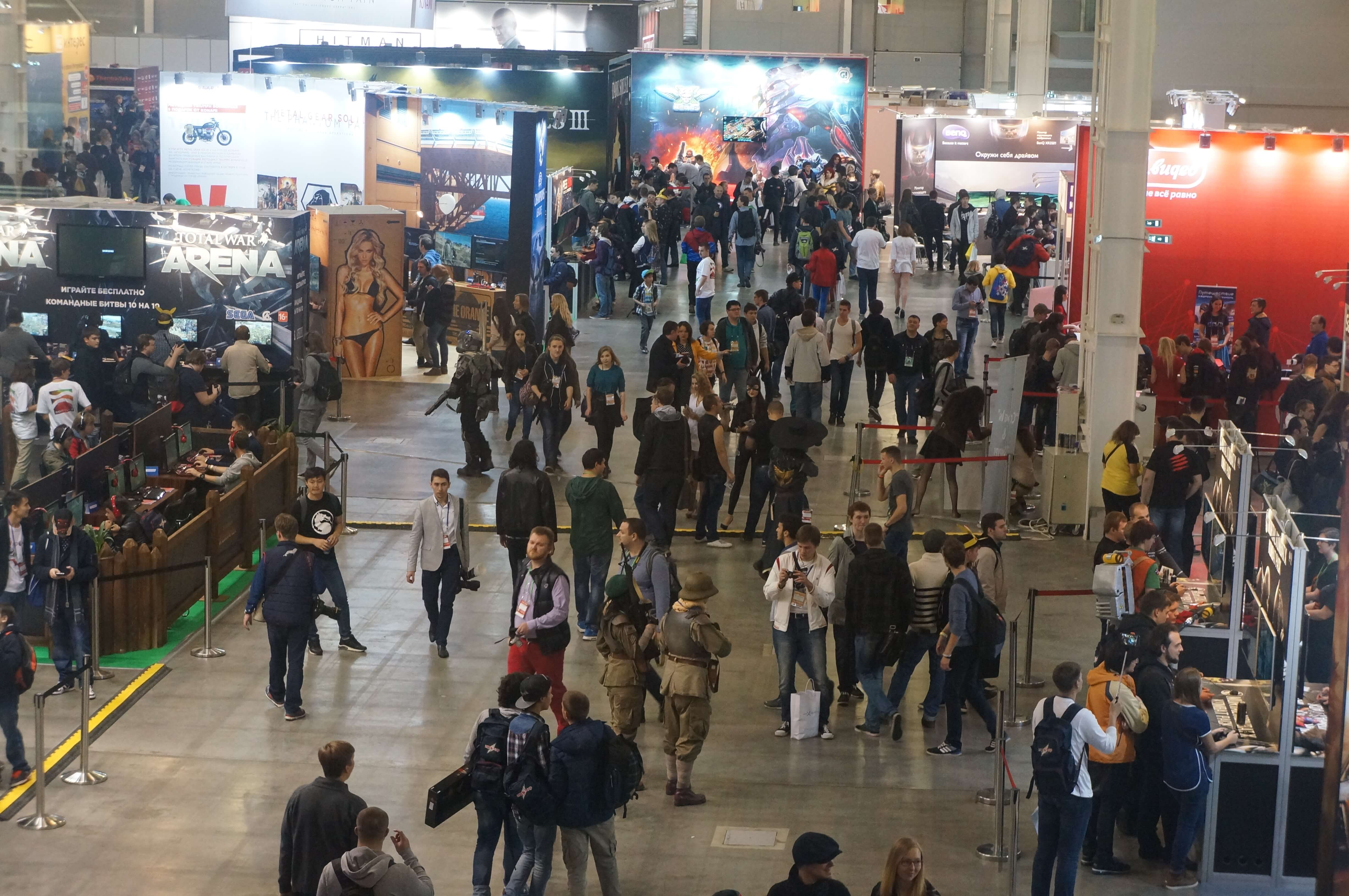 Первые впечатления от крупнейшей в России выставки видеоигр