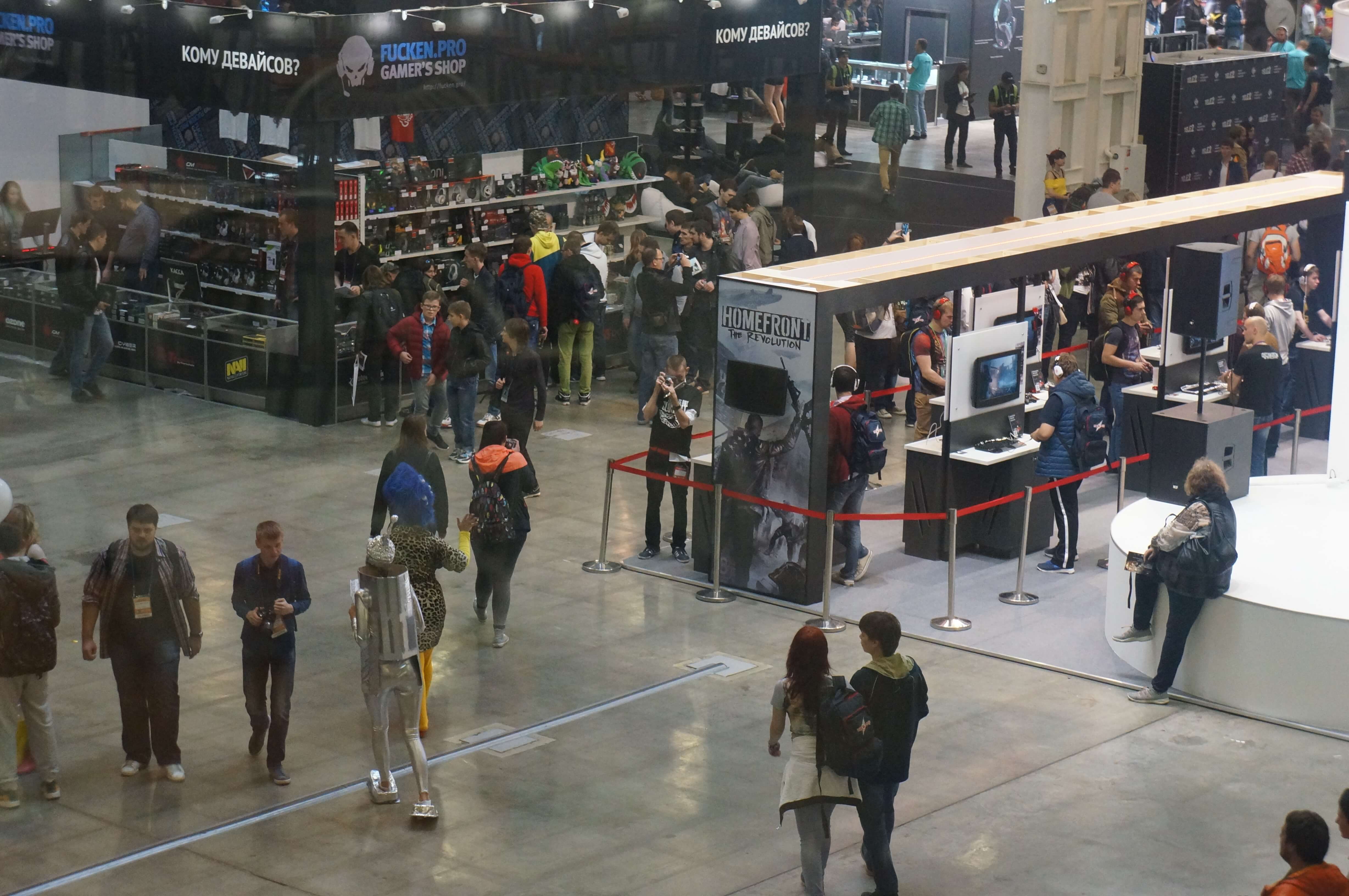 Первые впечатления от крупнейшей в России выставки видеоигр
