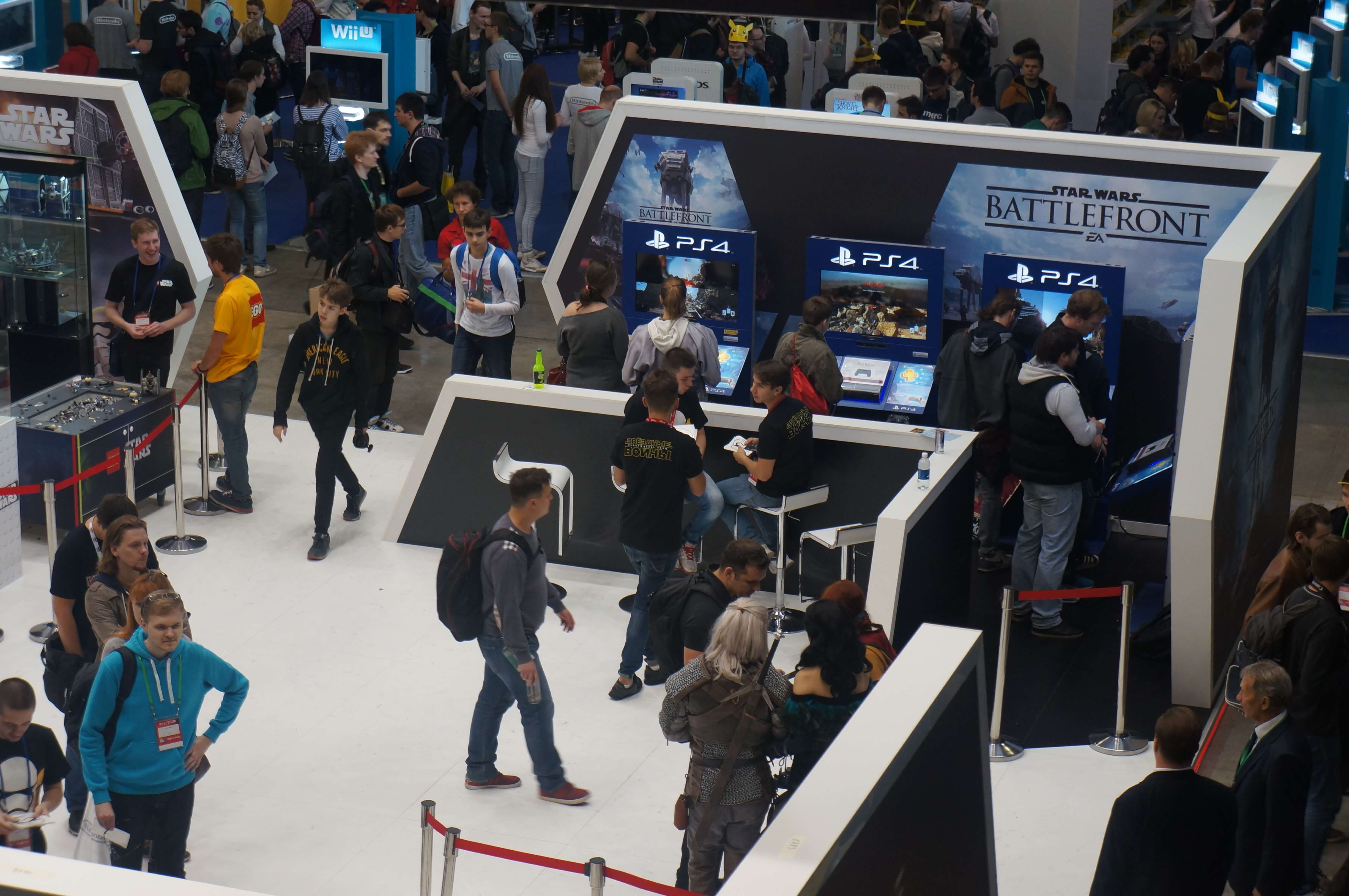 Первые впечатления от крупнейшей в России выставки видеоигр