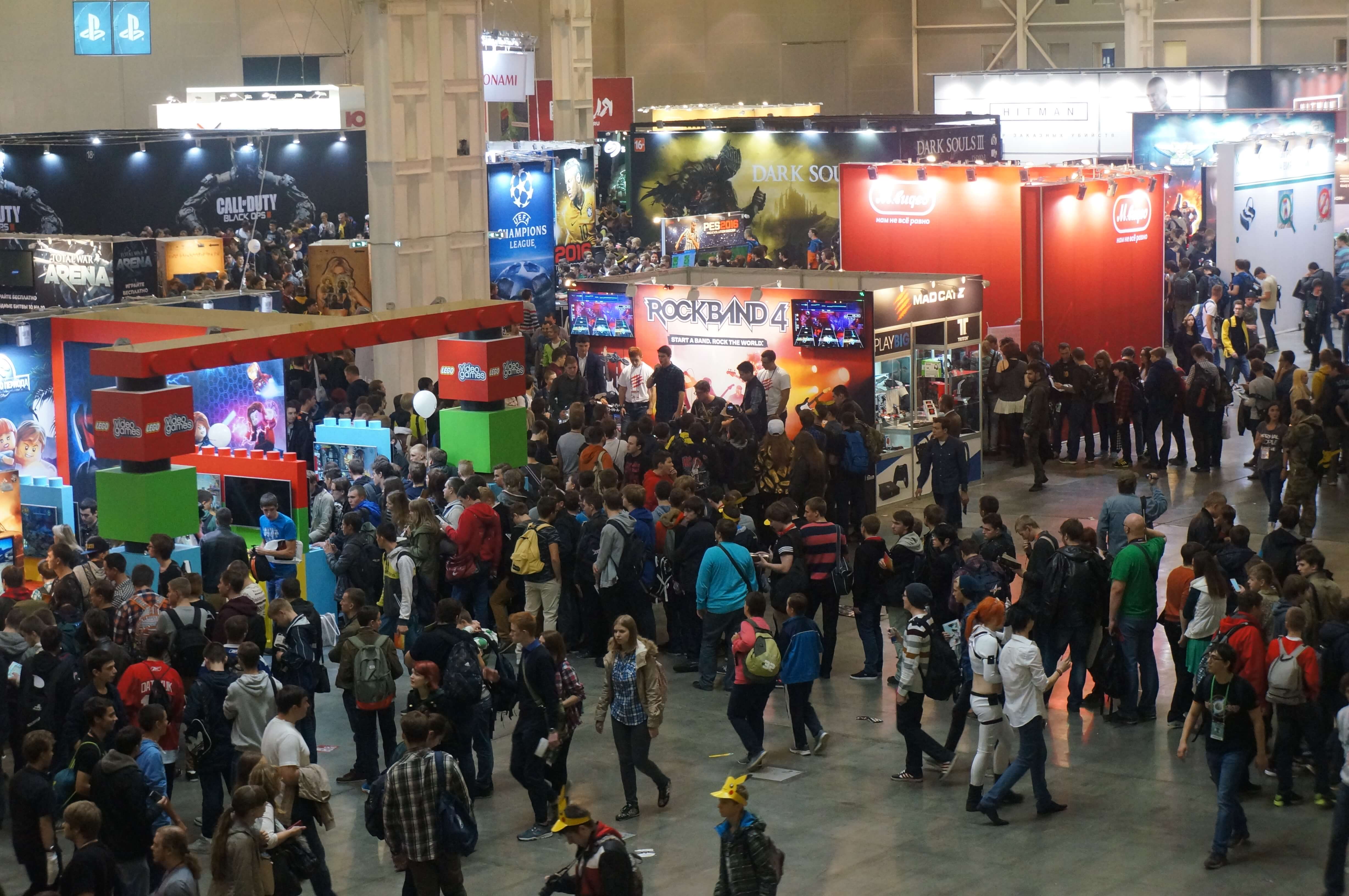 Первые впечатления от крупнейшей в России выставки видеоигр