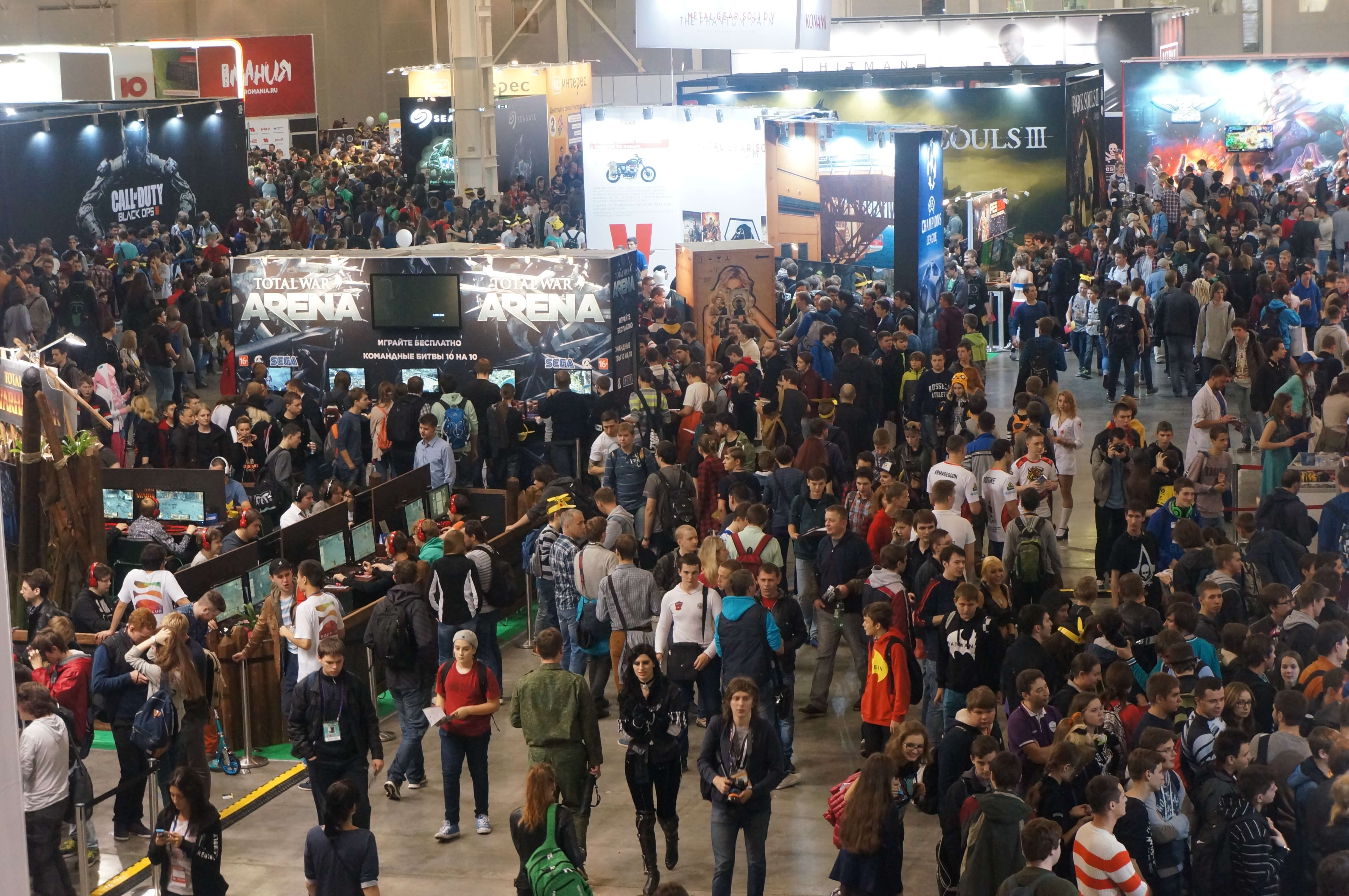 Первые впечатления от крупнейшей в России выставки видеоигр