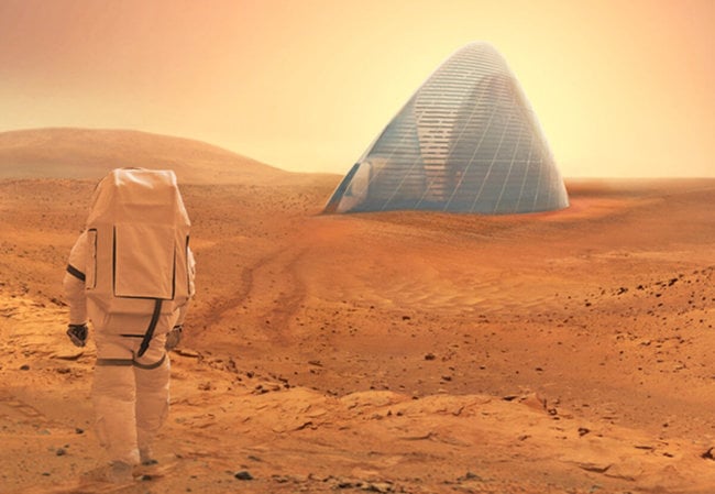 6 технологий, которые помогут людям выжить на Марсе. Фото.