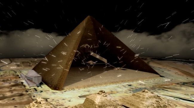 Космические лучи помогут раскрыть секреты пирамид. Фото.