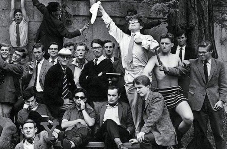 Поступление Хокинга в Оксфорд. Фото.