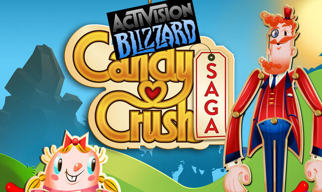 Издательство Activision Blizzard приобрело разработчиков Candy Crush Saga. Фото.