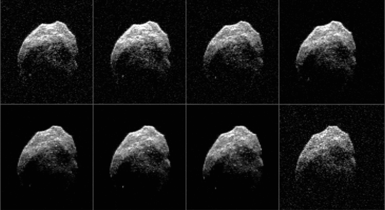 NASA опубликовало новые фотографии «Хеллоуинского астероида». Фото.