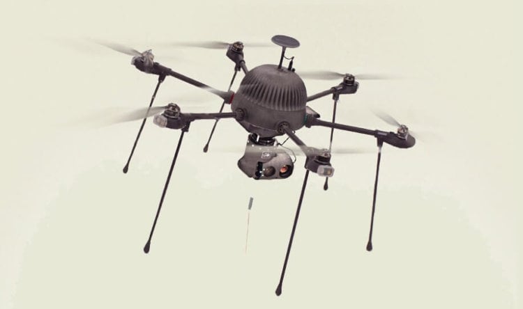 Американская компания начнёт продажи проводного дрона-шпиона